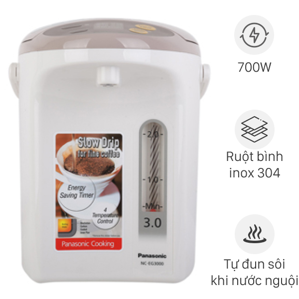 Bình thủy điện Panasonic NC-EG3000CSY 3 lít - tieu_chuan / den