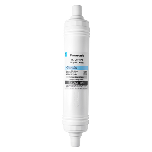 Lõi lọc thô Panasonic số 3 PP 1 micron - tieu_chuan / den