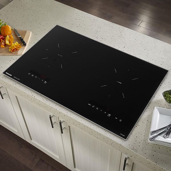 Bếp từ đôi âm Panasonic KY-C1W70KRA 3200W - tieu_chuan / den