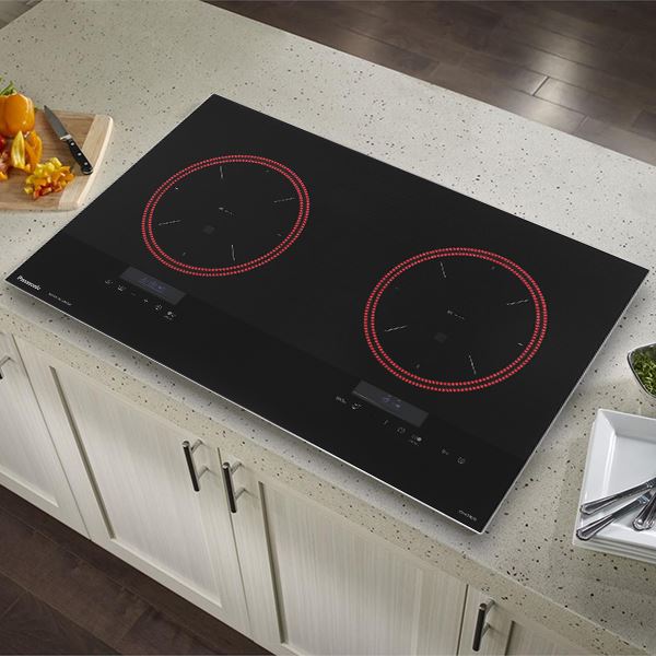 Bếp từ đôi âm Panasonic KY-A1W70KRA 3200W - tieu_chuan / den