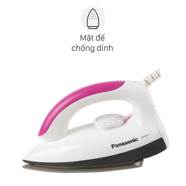 Bàn ủi khô Panasonic NI-317TVTRA 1000W - 1000w / den