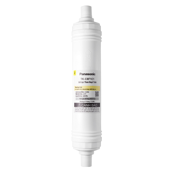 Lõi lọc thô Panasonic số 2 than hoạt tính - tieu_chuan / den